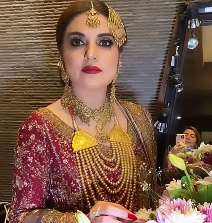 Kashmala Tariq Looks Beautiful at her Wedding | Pakistani Dramas ...